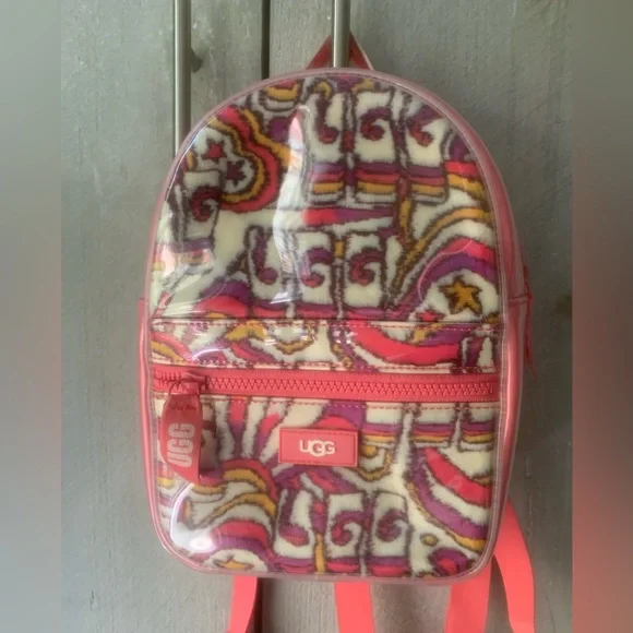 UGG | Bags | Ugg Dannie Ii Mini Backpack Clear Pink Fur  display picture 3